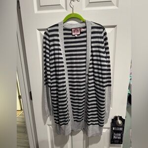 Vintage Juicy Couture Striped Cardigan Size L